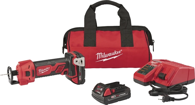 M18 18-volt Lithium-ion Cordless Cut Out Tool Kit With Batteries, Charger & Bag