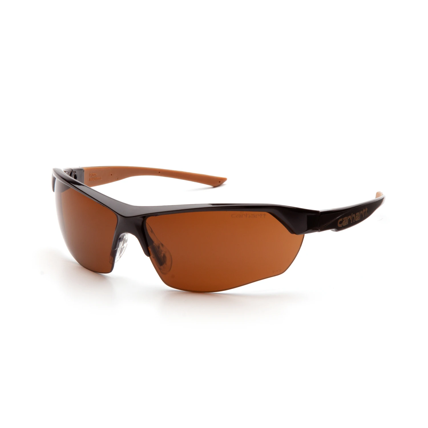 Braswell Black Frame Safety Glasses With Bronze Anti-fog Lenses
