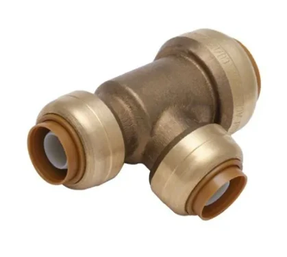 3/4 X 1/2 X 1/2-inch Lead-free Reducing Pipe Tee Fitting