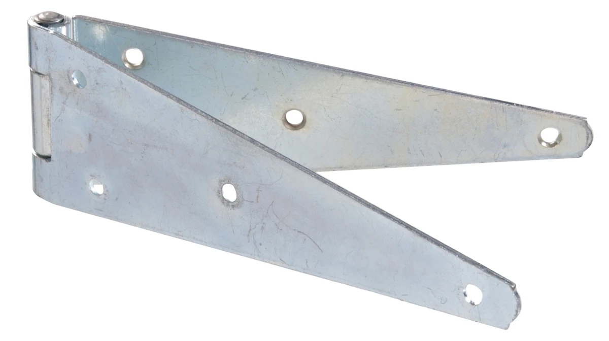 851941 Flagged - Zinc Heavy Strap Hinges, 5 In. - Pack Of 5