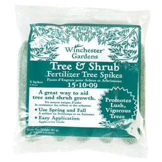 Winchester Gardens, Tree & Shrub Fertilizer Spikes 5 Pack