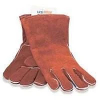 401 Deluxe Lined Welding Gloves - Premium Leather Protection