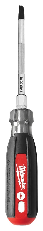 4 In. #1 Ecx Cushion Grip Screwdriver With Chrome-plated Steel Shaft
