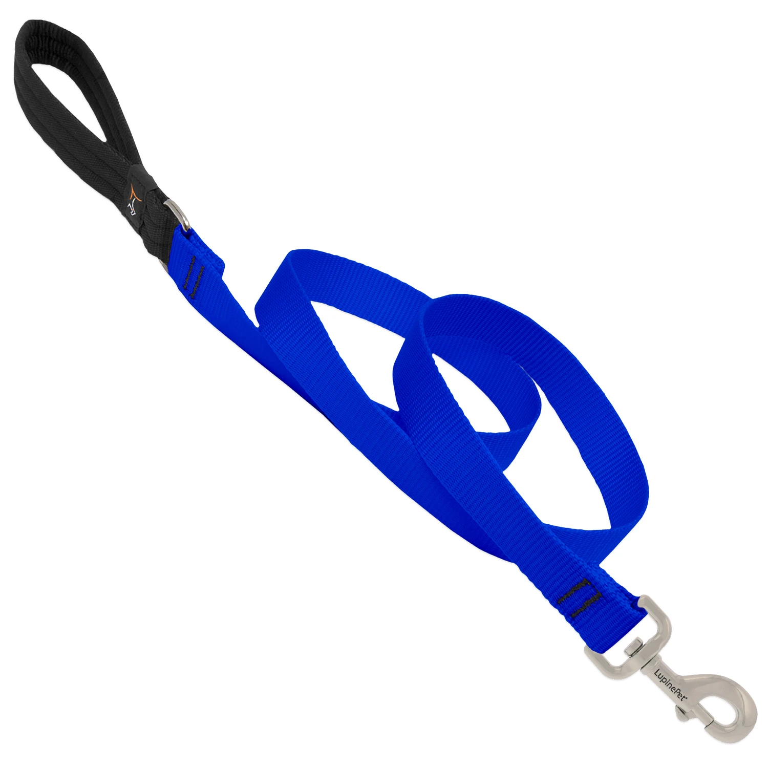 1-inch × 6-foot Solid Blue Dog Leash