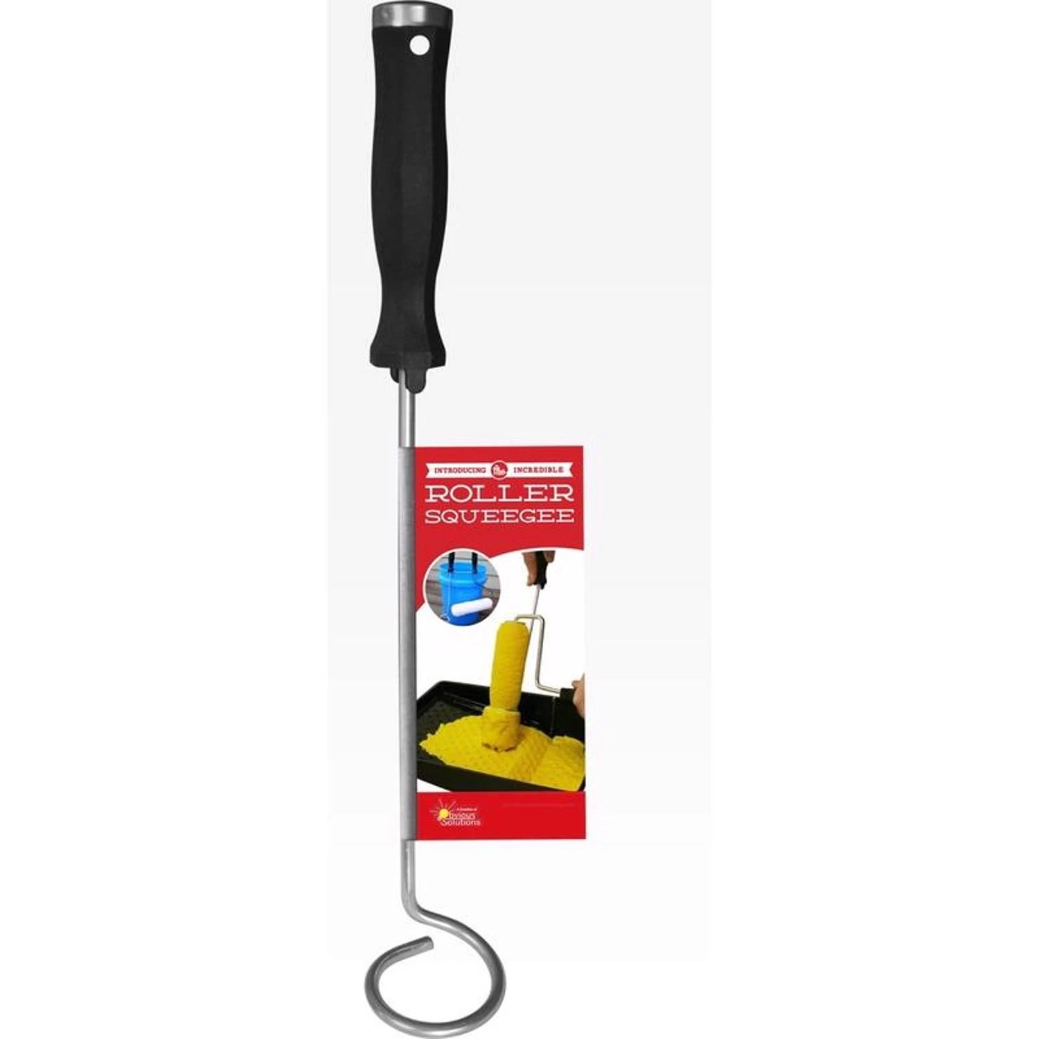 Roller Squeegee 2.5 In. W X 15.5 In. L Black Plastic/steel Paint Roller Cleaner