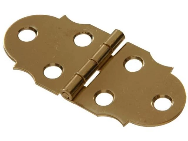 Deco Hinge 1-15/16 Sld/br 2c