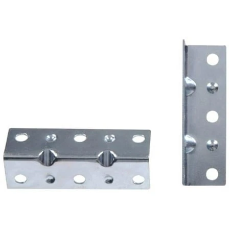 3-1/2 X 3/4" Inside Corner Brace - Zinc Plated 4pk Hillman Mending Plates 852184