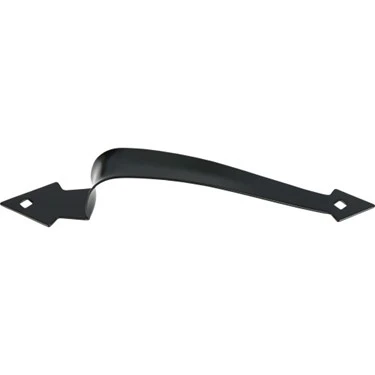 10-inch Ornamental Door Pull - Black Hillman Pull Plates Model 851660