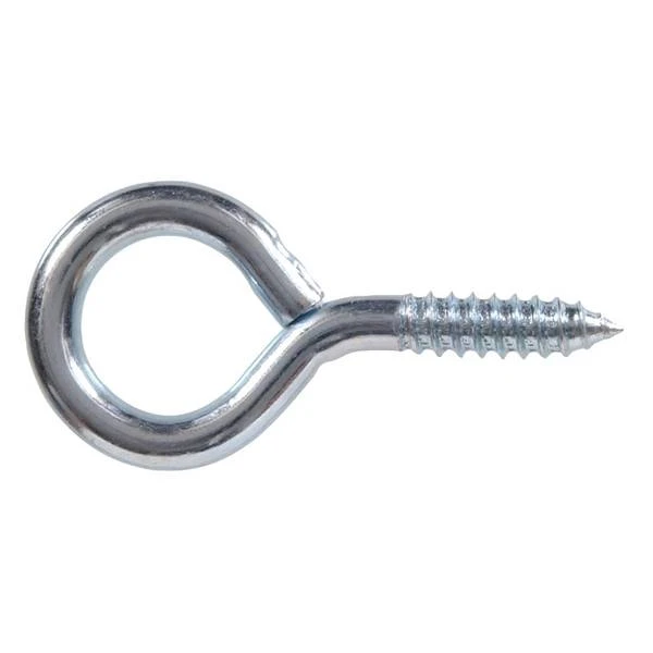 .106" X 1-1/8" Zinc-plated Medium Eye Screw Eye Hillman Hook And Eye 851728