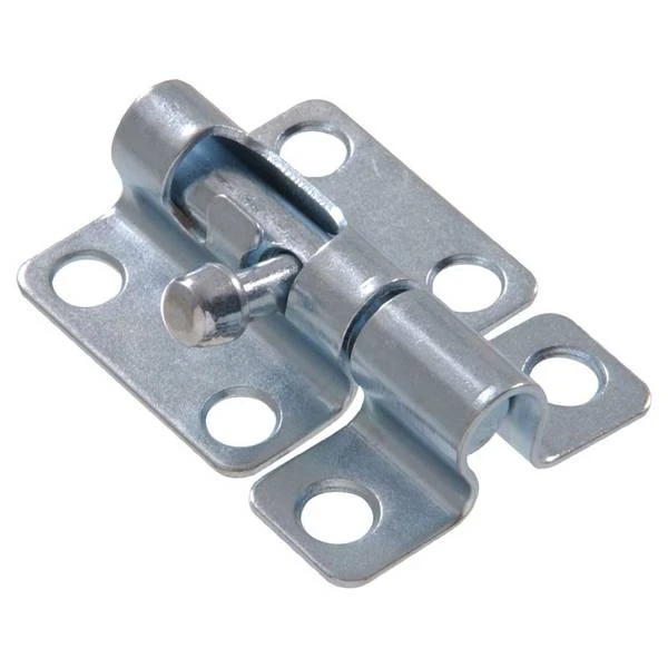 2 Inch Zinc Plated Barrel Bolt - Hillman Model 851021 For Cabinet Hardware