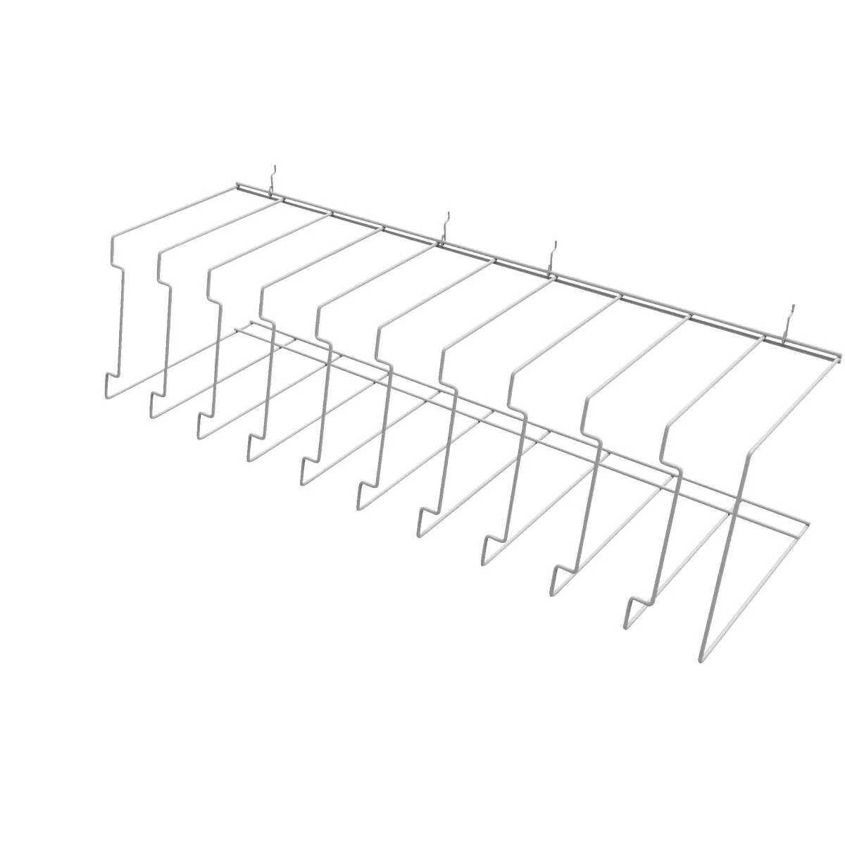 47.5 In. W. Metal Display Rack For Blinds - 10 Facings