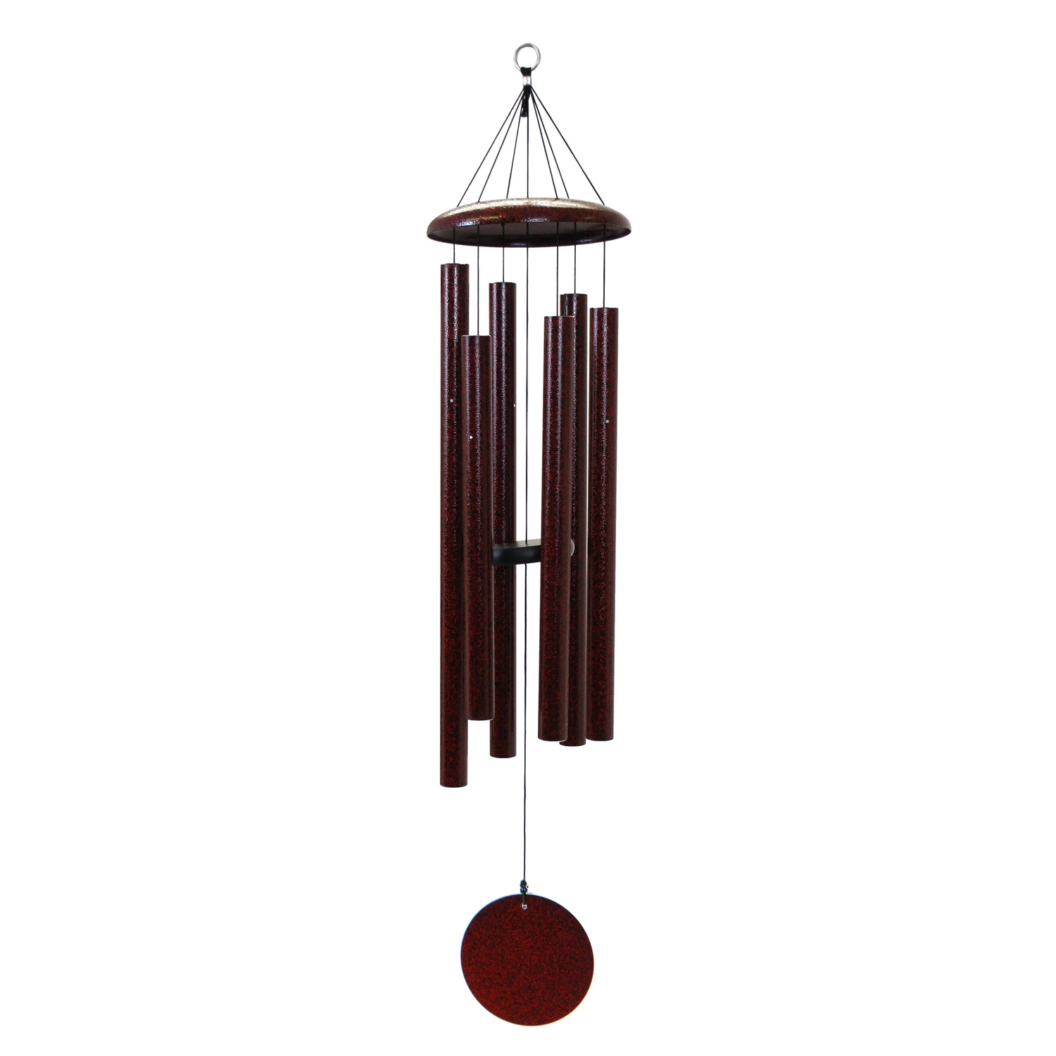 Ruby Splash 44 Inch Aluminum Wind Chime - Outdoor Decor