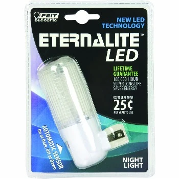Nl1/led Eternalite Led Auto Sensor Night Light - Energy Efficient Design