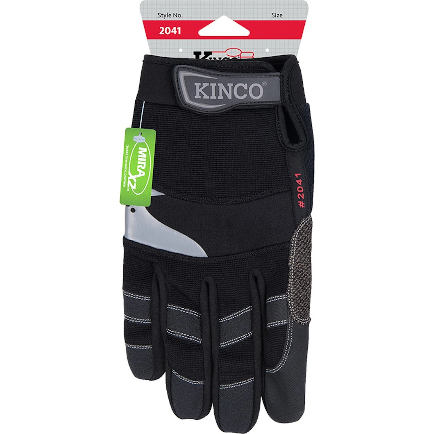 Pro General Purpose Synthetic Gloves, Black/gray, Men's M