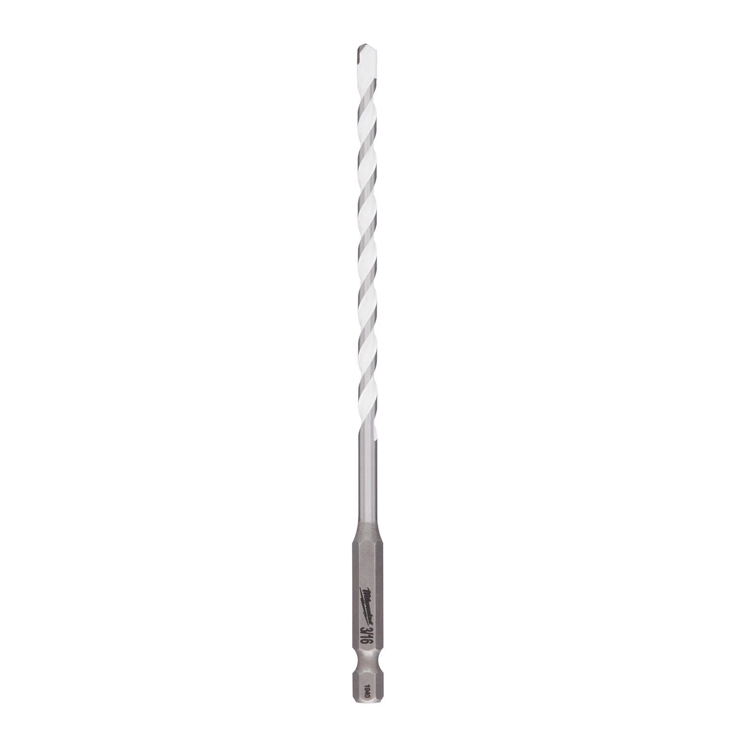 Shockwave 3/16 In. Carbide Multi-material Hex Shank Drill Bit 6 In.