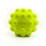 Small Bumpi Rubber Dog Toy - Green, 2.65 H X 3 W X 3 L