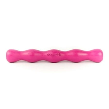 Lpdstk10 Large Dogstik Rubber Dog Toy - Pink Color, 10" Size