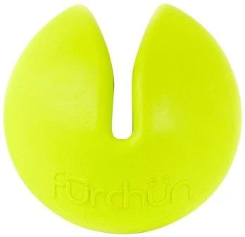 Large Furchin Cookie Rubber Treat Toy For Dogs - Green
