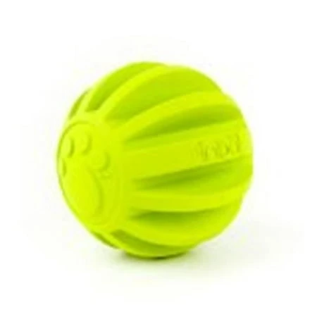 Sgfbal11 Small Finbal Rubber Dog Toy In Green Color