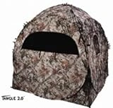 814 Tangle Camo Doghouse Blind For Hunting And Outdoor Use