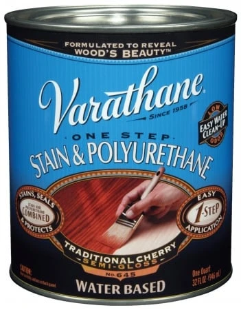 239583h 1 Quart Traditional Cherry Stain And Polyurethane Finish
