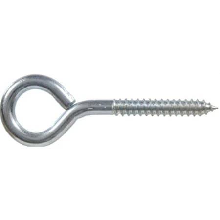 The Hillman Group 10-count 5/16-in X 4-in Zinc-plated Plain Eye Bolts