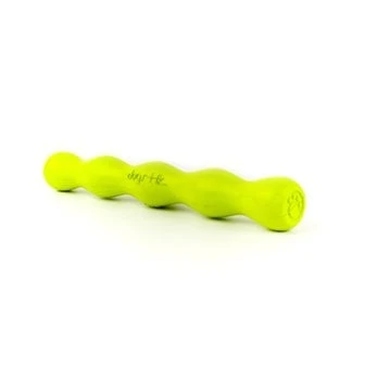 Lgdstk10 Large Dogstik Rubber Dog Toy In Green Color
