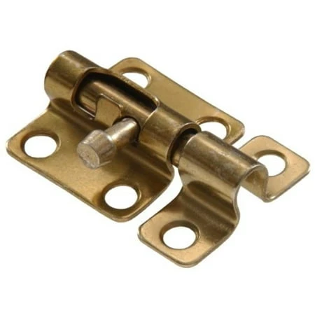 4 Inch Barrel Bolt, Zinc/yellow Dichromate Finish, Model 851008 By Hillman