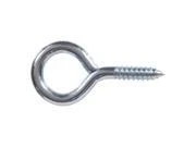 .080 X 1-1/16" Zinc-plated Large Eye Screw Eye 12pk Hillman Hook And Eye 852418