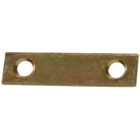 3 X 5/8" Mending Plate - Zinc & Yellow Dichromate Finish - 4 Pack