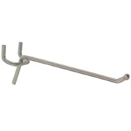 .207" X 6" Zinc Plated Single Peg Hook - Hillman Hook And Eye Model 853063