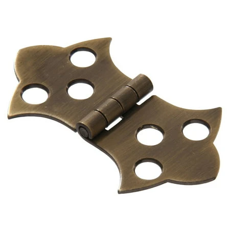 The Hillman Group 851591 1-11/16 X 3-1/16-inch Antique Brass Decorative Hinge