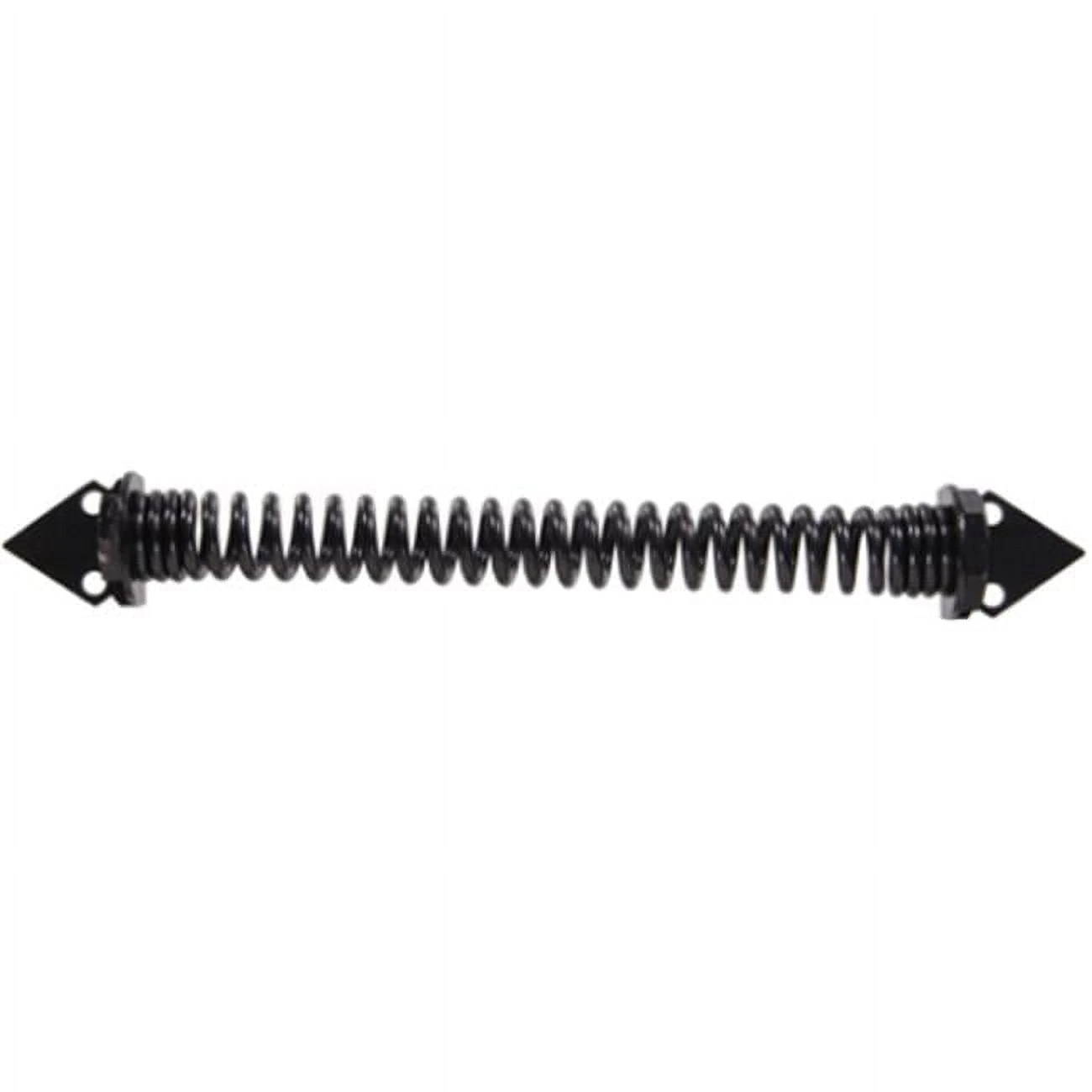 851368 12 Inch Self Closing Gate Spring In Black Finish
