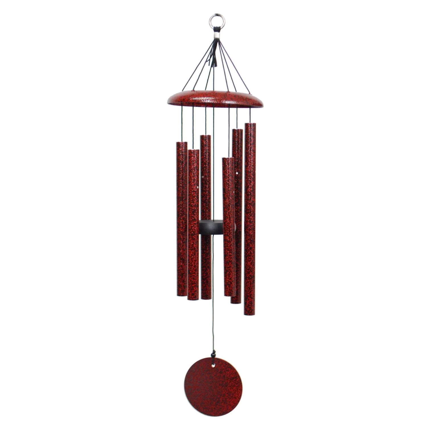 Ruby Splash 27 Inch Aluminum Wind Chime - Outdoor Decor
