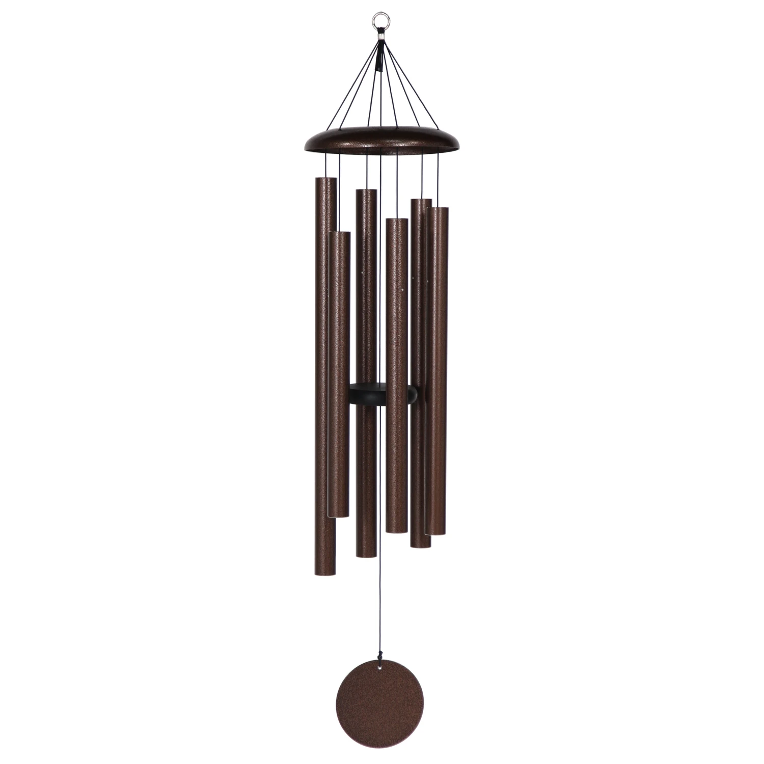 Copper Vein Aluminum 50 Inch Wind Chime - Outdoor Decor
