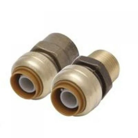 3/4 Inch Mnpt Straight Male Connector - Cash Acme U134a Shark Bite Push-fittings