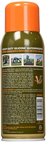 12 Oz Heavy-duty Silicone Waterproofing Spray For Leather & Outdoor Gear