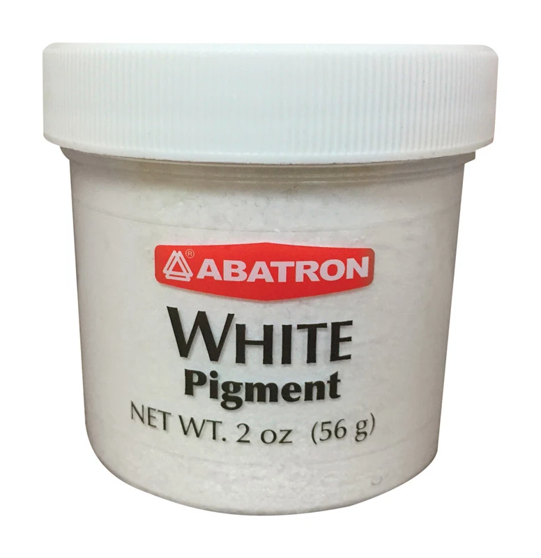 White Powdered Pigment Dye, 0.5 Ounce