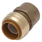 Sharkbite Push-fitting Connector - 3/4 Inch X 3/4 Inch Female National Pipe Thread