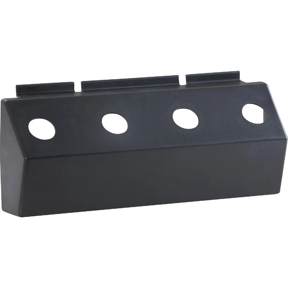 Kitchen Display Pod For 4-hole Faucet With Spray Faucet - Black Plastic
