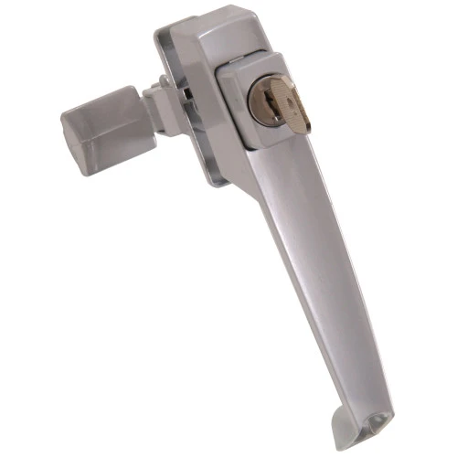 Keyed Pushbutton Latch For Storm & Screen Doors - Aluminum Construction