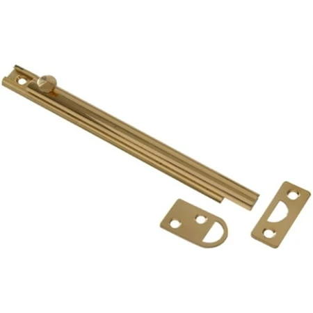 4 Inch Solid Brass Surface Bolt - Model 852250 By Hillman
