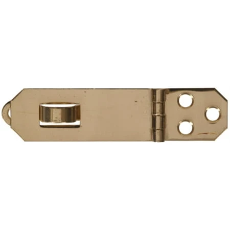 851416 3/4" Solid Brass Mini Hasp - Durable Security Solution