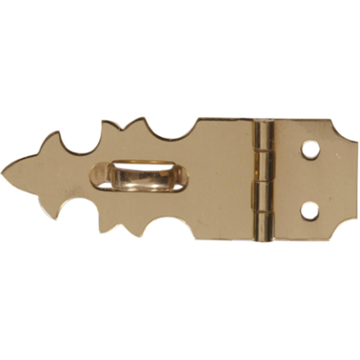 Part 851421 5/8" Solid Brass Decorative Hasp - Durable And Stylish Hardware