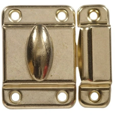851176 Brass Plated Cupboard Turn - Single Item For Cabinets And Furniture