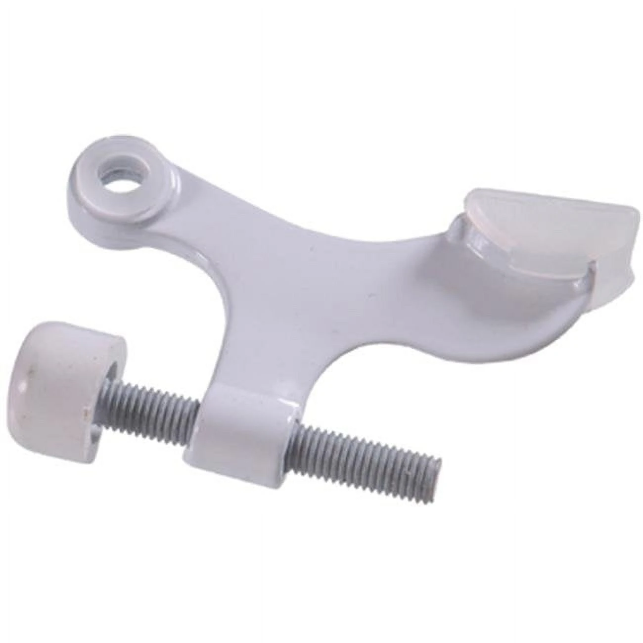 Hinge Pin Door Stop, Model 851341, White, Single Item By Hillman