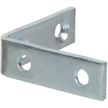 2.5" X 5/8" Zinc Plated Corner Brace - Durable Metal Support
