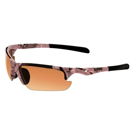 Hd Storm Sunglasses With Pink Camouflage Frame And Amber Lenses