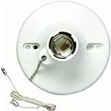 Lampholder With Pull Chain, Model Lh-2p, Weatherproof Design