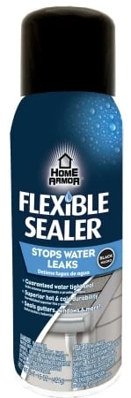 Home Armor Ehfs015 Flexible Sealer Aerosol, 15-ounce, Black